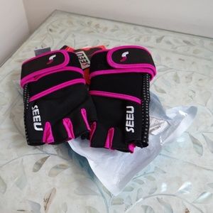 Seeu Sportsgloves Workoutgloves NWT new M